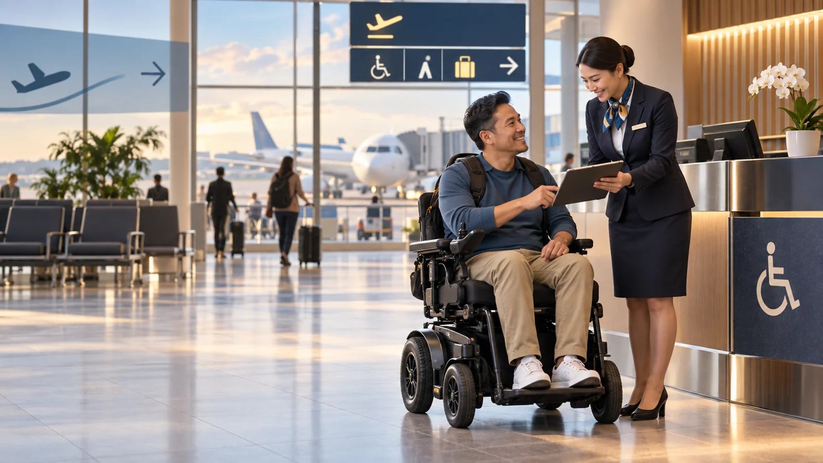 Changi Airport wheelchair assistance: what to arrange before you travel