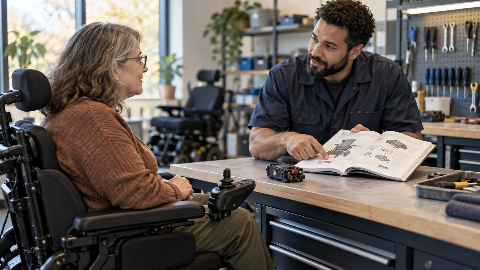 Powerchair support and repairs: questions to ask before choosing a model