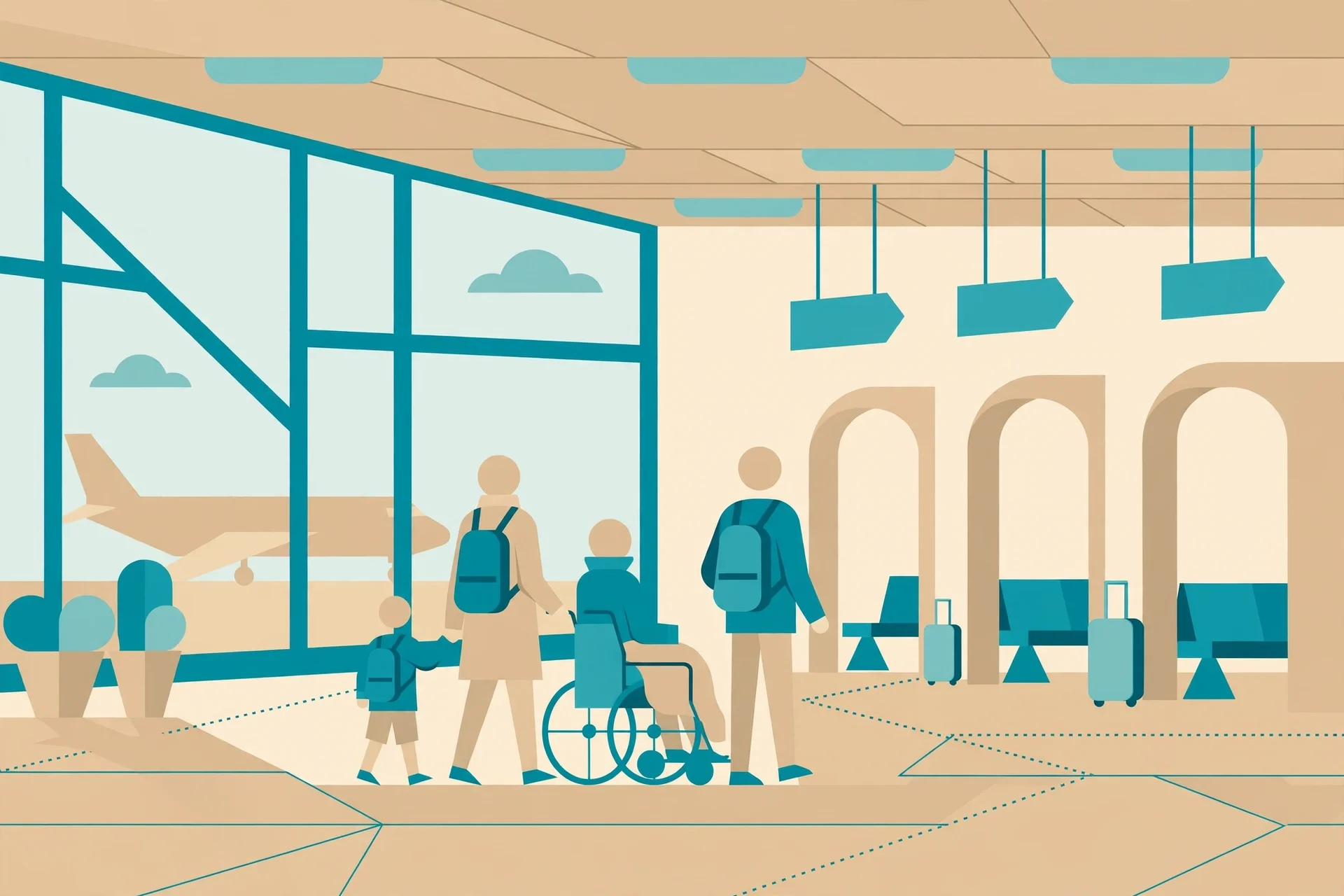 Changi Airport with a wheelchair user: a companion's guide to assistance