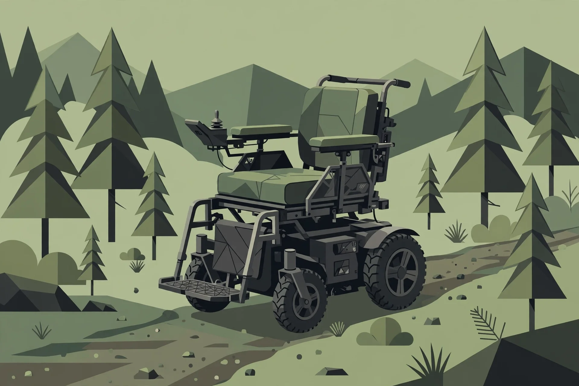 Trekinetic GTE Series 4: the British all-terrain powerchair gets twice the power