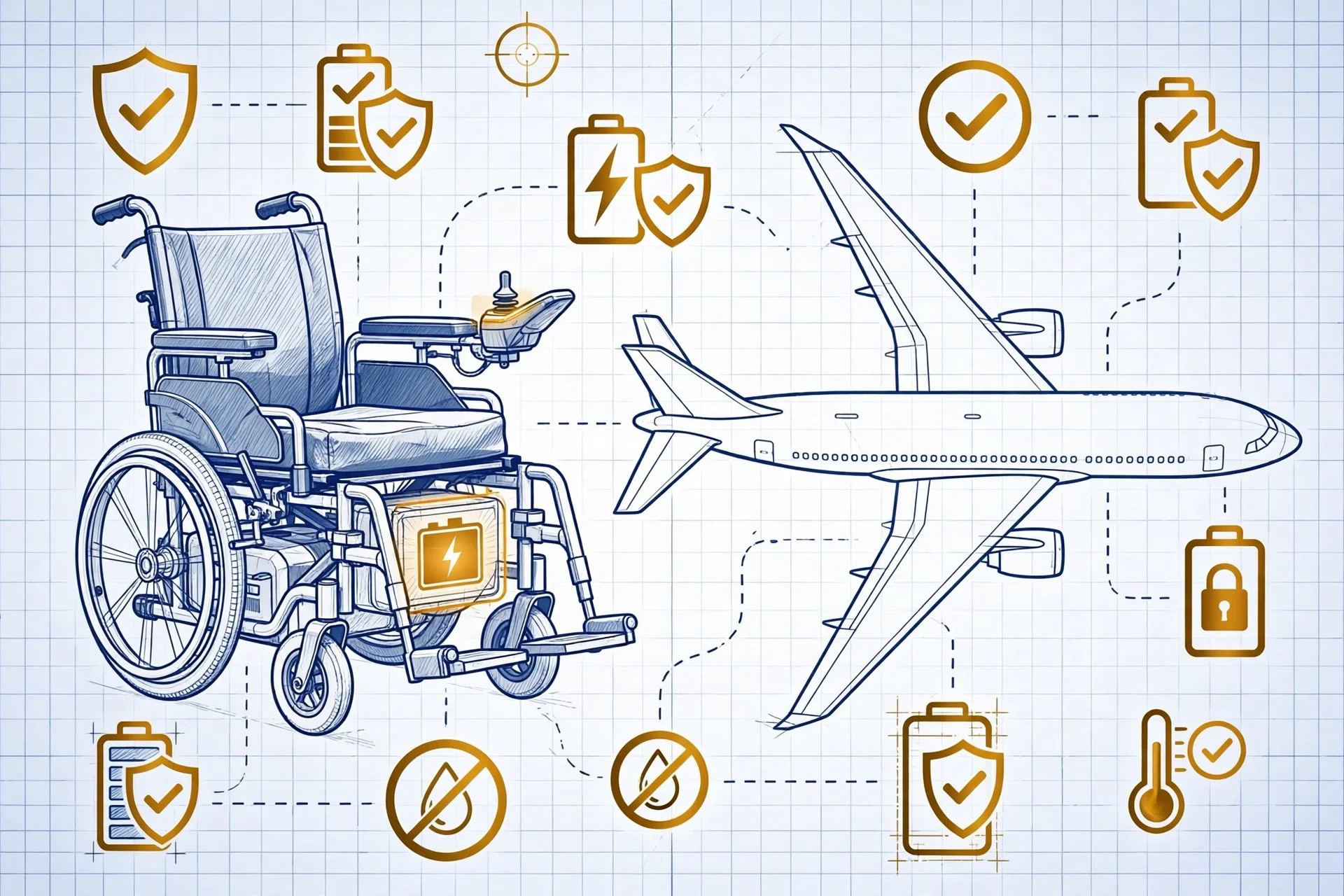 Flying with a power wheelchair in 2026: battery rules under IATA's 67th edition