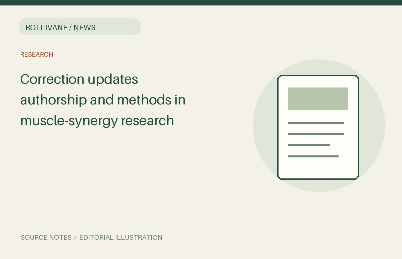 Correction updates authorship and methods in muscle-synergy research