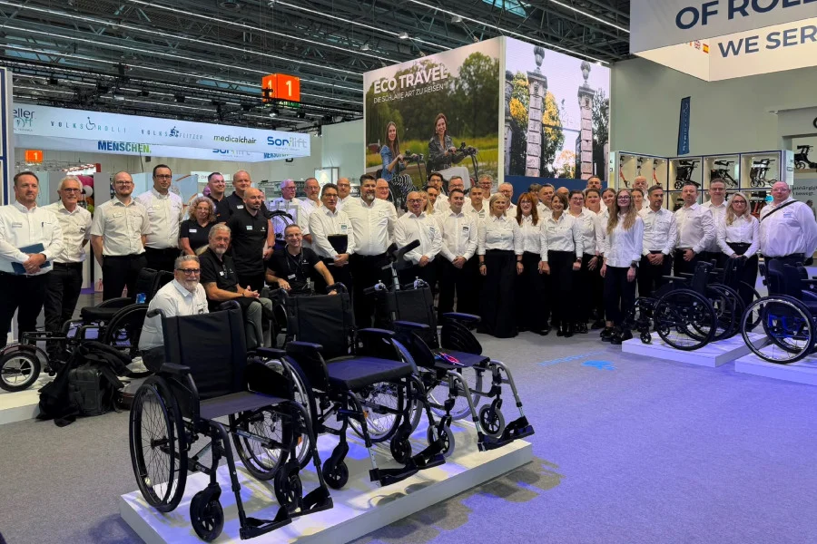 Rehasense showcases new wheelchairs at Rehacare 2026