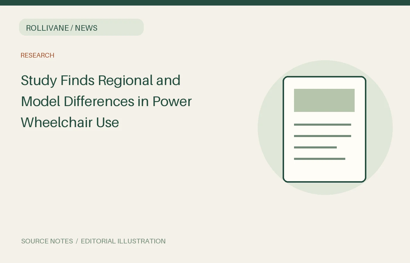 Study Finds Regional and Model Differences in Power Wheelchair Use