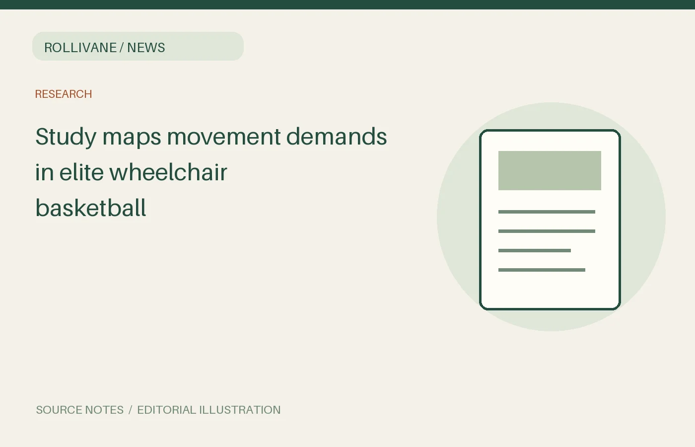 Study maps movement demands in elite wheelchair basketball