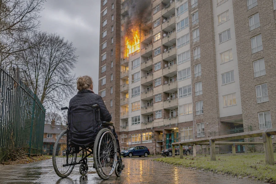 Evac+Chair report highlights gaps in residential fire evacuation planning