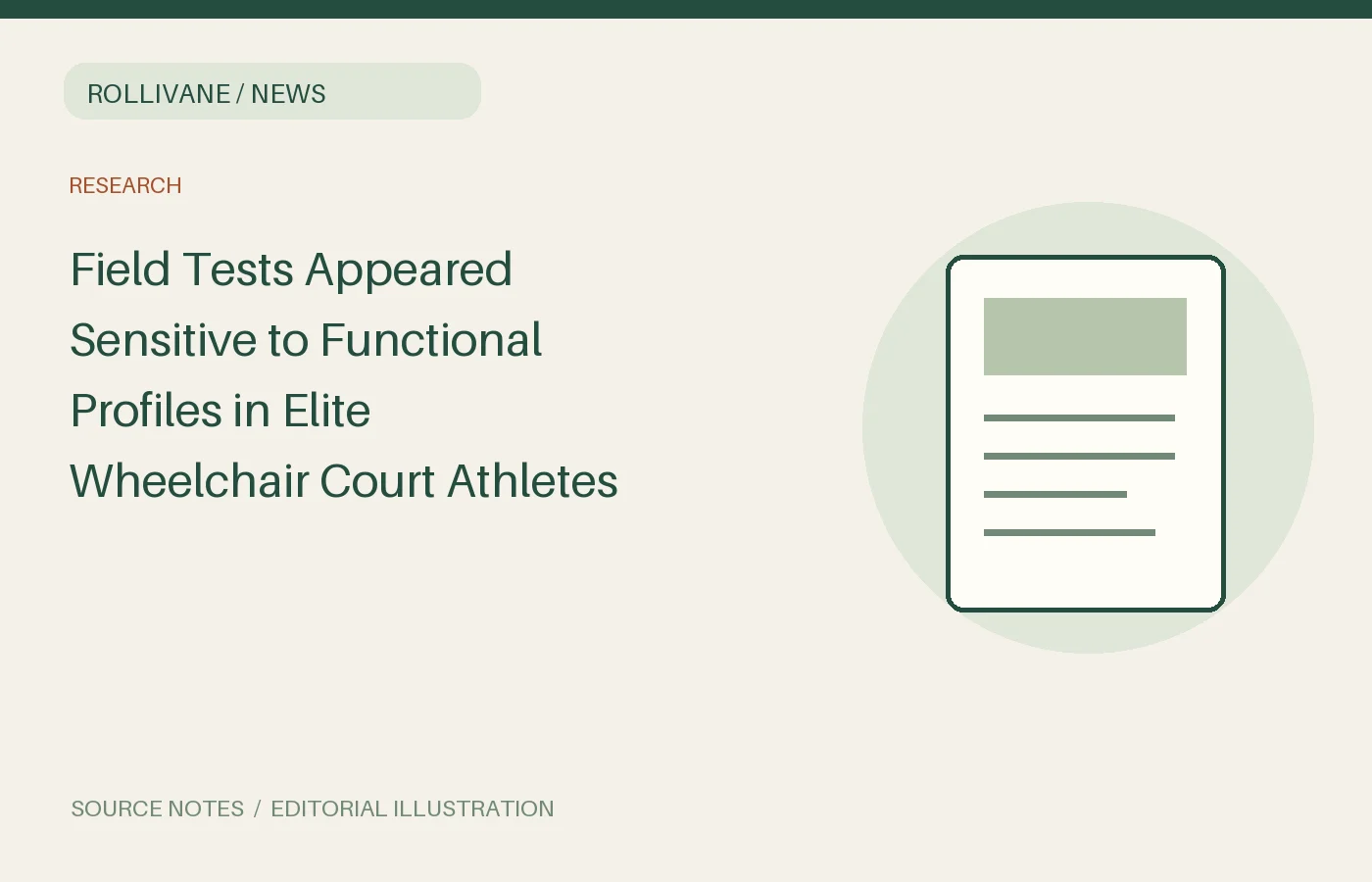 Field Tests Appeared Sensitive to Functional Profiles in Elite Wheelchair Court Athletes