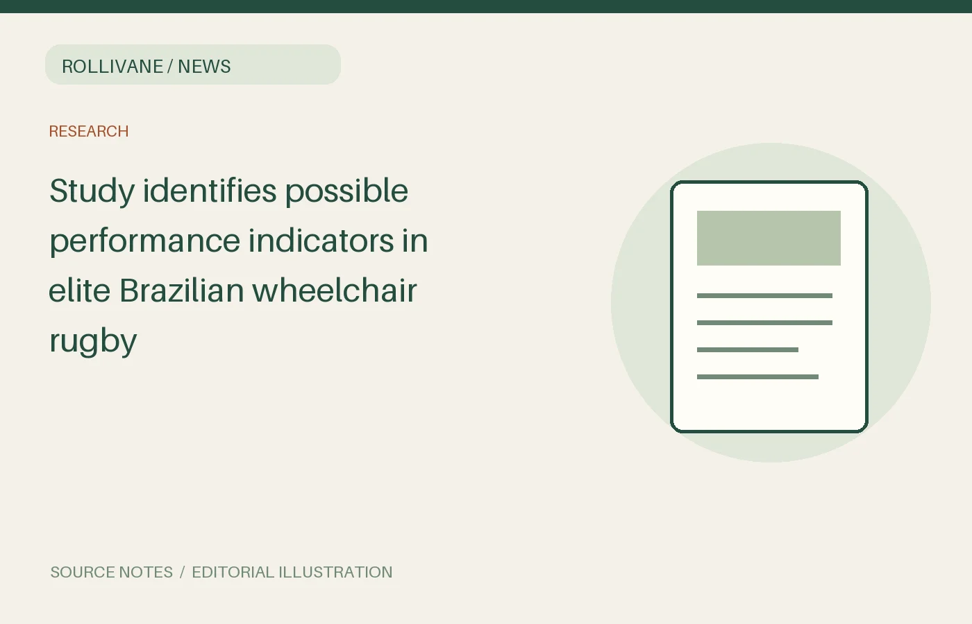 Study identifies possible performance indicators in elite Brazilian wheelchair rugby