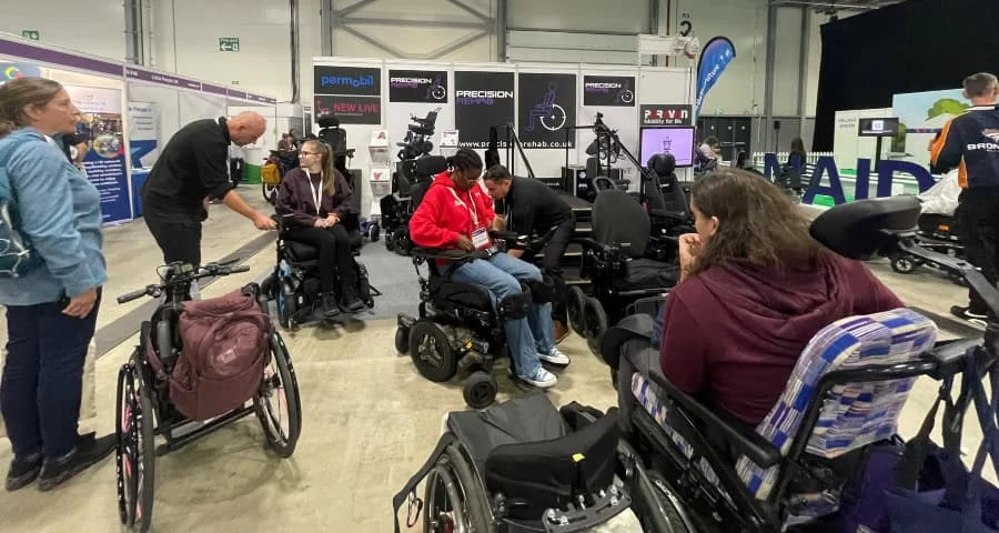 Precision Rehab highlights specialist powerchair showcase at Farnborough