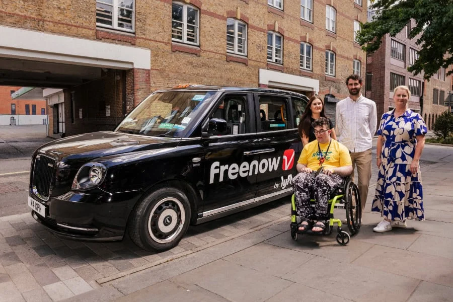 Freenow and Whizz Kidz launch black-cab accessibility partnership
