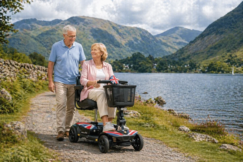 Pride Mobility highlights UK-built GoGo Endurance AL+ scooter