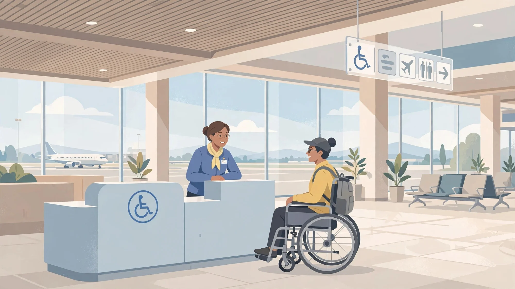 Changi Airport's Three Wheelchair Options: Free Loan, Airline Help or Paid Concierge?