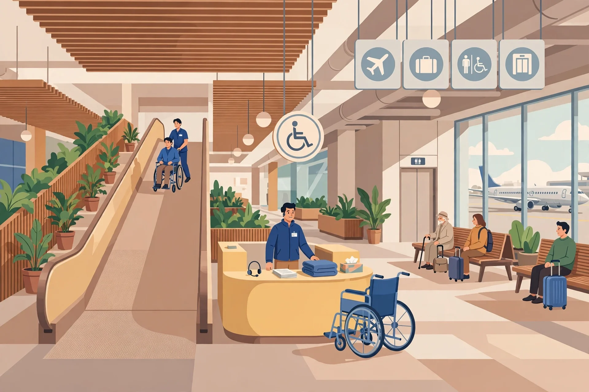 Changi Airport Wheelchair Guide: Facilities, Services, and Self-Driving Chairs in Every Terminal