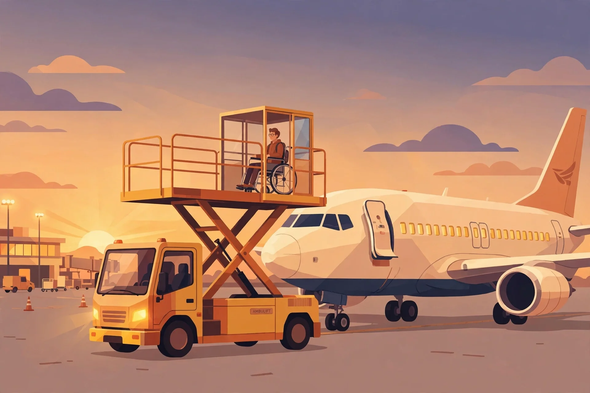 Lagos Airport Adds Ambulifts for Passengers with Reduced Mobility